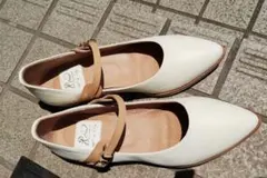 Row craft of Tokyo ロウ　レザーパンプス 37 23.5cm