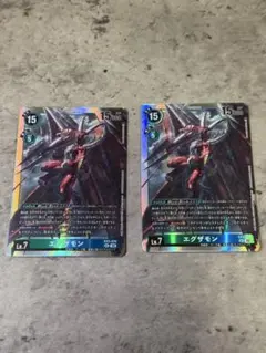 デジモンカード エグザモン 4枚 金枠 パラレル BT シークレット - メルカリ