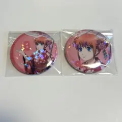 銀魂 神威 花鳥風月 缶バッジ - メルカリ