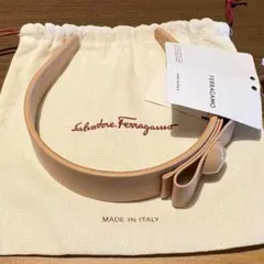 FERRAGAMO VARAフェラガモ カチューシャ ミントグリーン 太幅 - メルカリ