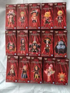 ワンピース ワールドコレクタブルフィギュア FILM RED 全15種 - メルカリ