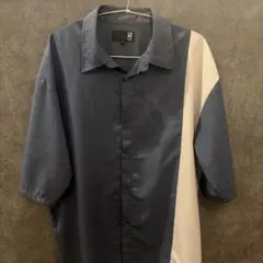 LAKOLE 半袖シャツ バイカラー メンズのサムネイル