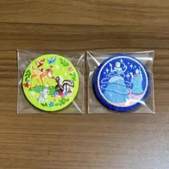 2026年最新】Disney Characters 刺繍缶バッジビスケット2の人気