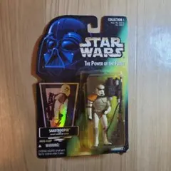 未開封 スターウォーズ POTF サンドトルーパー ホログラム グリーンカード