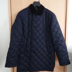 NEWYORKER ネイビー キルティングジャケット