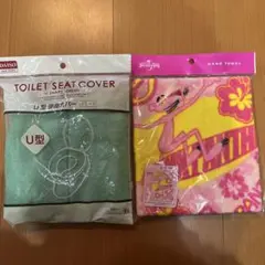 DAISO トイレシートカバーとハンドタオルセットのサムネイル