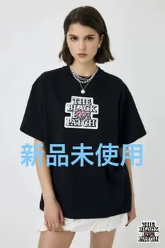 Moussy blackeyepatch OG ラインストーン TEE