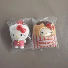 新品！ちびっとも　サンリオ　キティ二個セット