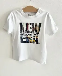 NEW ERA 半袖 Tシャツ ロゴ ホワイト 130cmのサムネイル