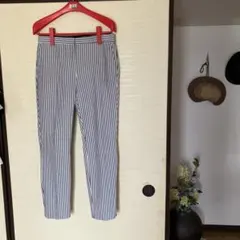 ZARA ストライプ柄 カジュアルパンツのサムネイル