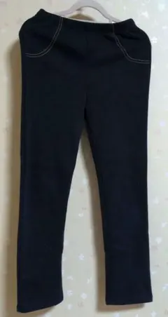 ネイビー スリムフィット 長ズボン