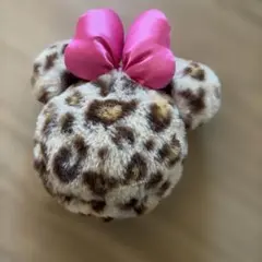 ミニー　ヒョウ柄　ポーチ　ディズニーリゾート