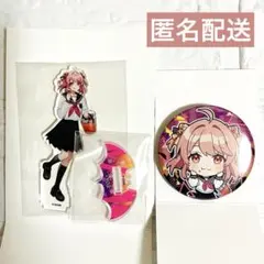 のあ カラフルピーチ からぴち アクリルスタンド 缶バッジ セブンイレブン