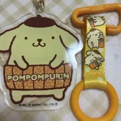 ポムポムプリン アクリルキーホルダー ストラップ
