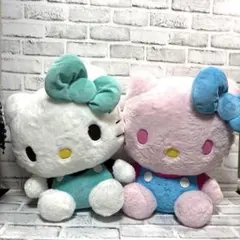 ハローキティ BIGぬいぐるみ 2体セット 特大 サンリオ ピンク ホワイト