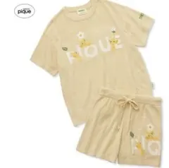 ジェラートピケ × ピクミン コラボセットアップ　イエロー(黄ピクミン)