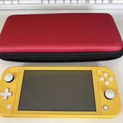 【美品】switch Lite イエロー本体ケースつき