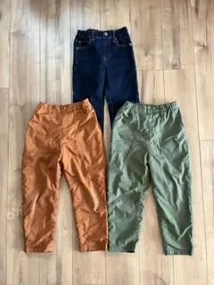 ユニクロ 120 ウォームイージーパンツ