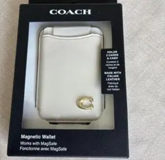 COACH マグネット財布 MagSafe対応