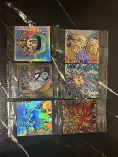 ドラゴンボール ホログラムシール 6枚セット