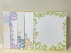 オリジナルデザイン色紙５枚セット
