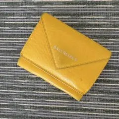 バレンシアガ 三つ折財布 ペーパーミニウォレット