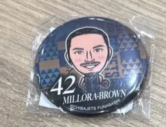 千葉ジェッツ Qちゃん ミロラ・ブラウン選手 缶バッチ2個 - メルカリ