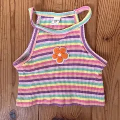 SHEIN マルチカラー ボーダー タンクトップ 5Y
