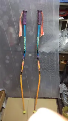 シマノ スキー ストック カラフル