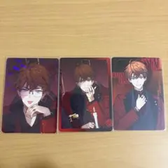 北見遊征 1周年 Anniversary 3SKM フォト風カード　3種 セット