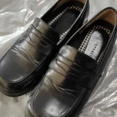 ローファー 黒　22.5〜23.0