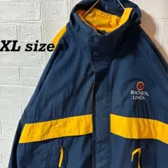 dunbrooke 90s バカルディ企業ロゴナイロンジャケット