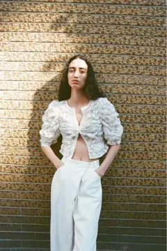 BOVERA Flower Motif Bustier M - メルカリ