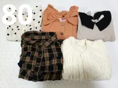 【5点セット】女の子向け トップスまとめ売り