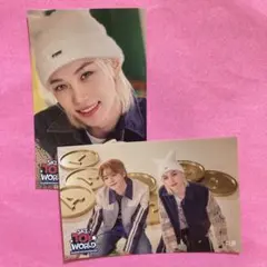 スキズ　ステッカー フィリックス　アイエン　toy world FCくじ