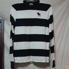 abercrombie KIDS XL muscle アバクロ ボーダーロンT