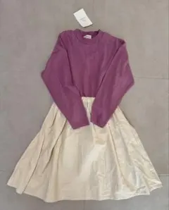 branshes 長袖ワンピース　130 新品