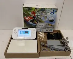 起動確認済みWii U 本体 ホワイト マリオ付属品あり