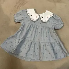 【最終値下げ】バースデイ cottoli 襟付きトップス 80