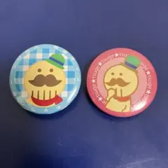 つげさん 缶バッジ 2個セットのサムネイル