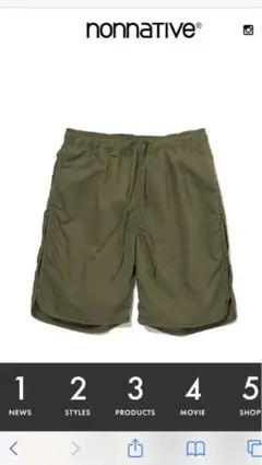 ノンネイティブ　PLAYER EASY SHORTSのサムネイル