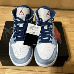 2026年最新】nike air jordan 1 mid se white/hyper royal-redの人気