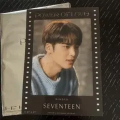 SEVENTEEN パワーオブラブ 映画特典 クリアカード ミンギュ