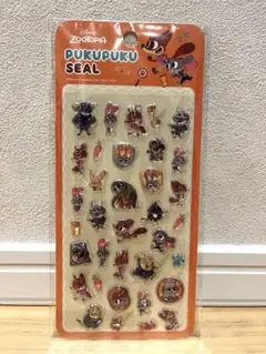 新品✨ ディズニー ズートピア ぷくぷくシール