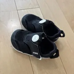 IFME ブラック スニーカー ベビーシューズ
