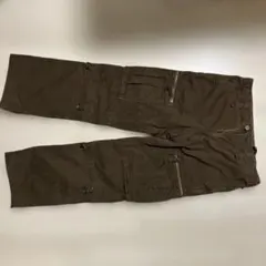 オールドUNIQLO ブラウン カーゴパンツ 4ポケット　MENS