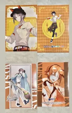 にじさんじEN クリアファイル　ファミマ　ココス　特典　ミスタリアス　2枚セット