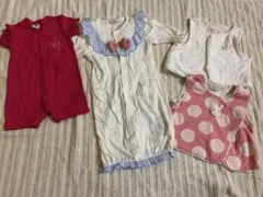 【60-01】クーラクールベスト、プチバトーロンパース などおまとめ