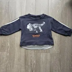 キッズ 恐竜柄 トレーナー