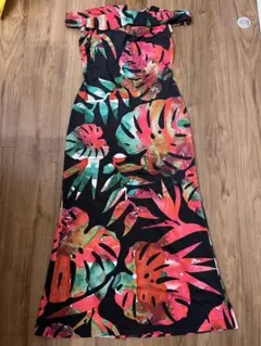 フラダンス　ドレス　オフショルダー　MMJ マウナロア